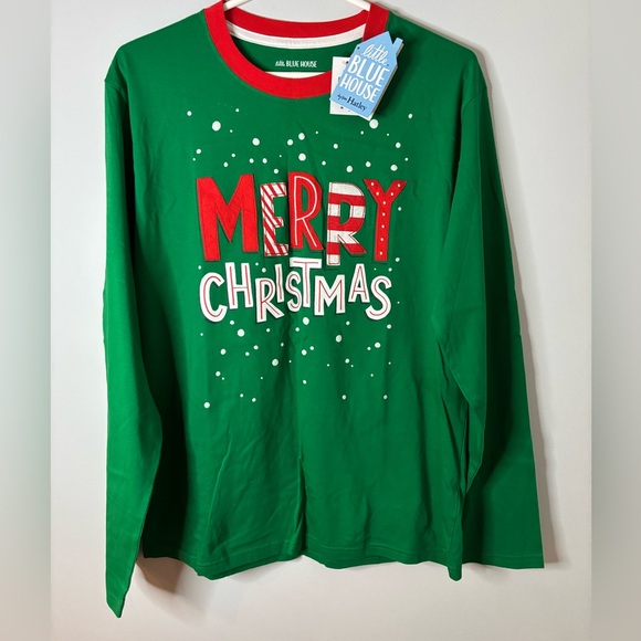 Little Blue Christmas Tops - NWT Little Blue Christmas Long Sleeve Tee